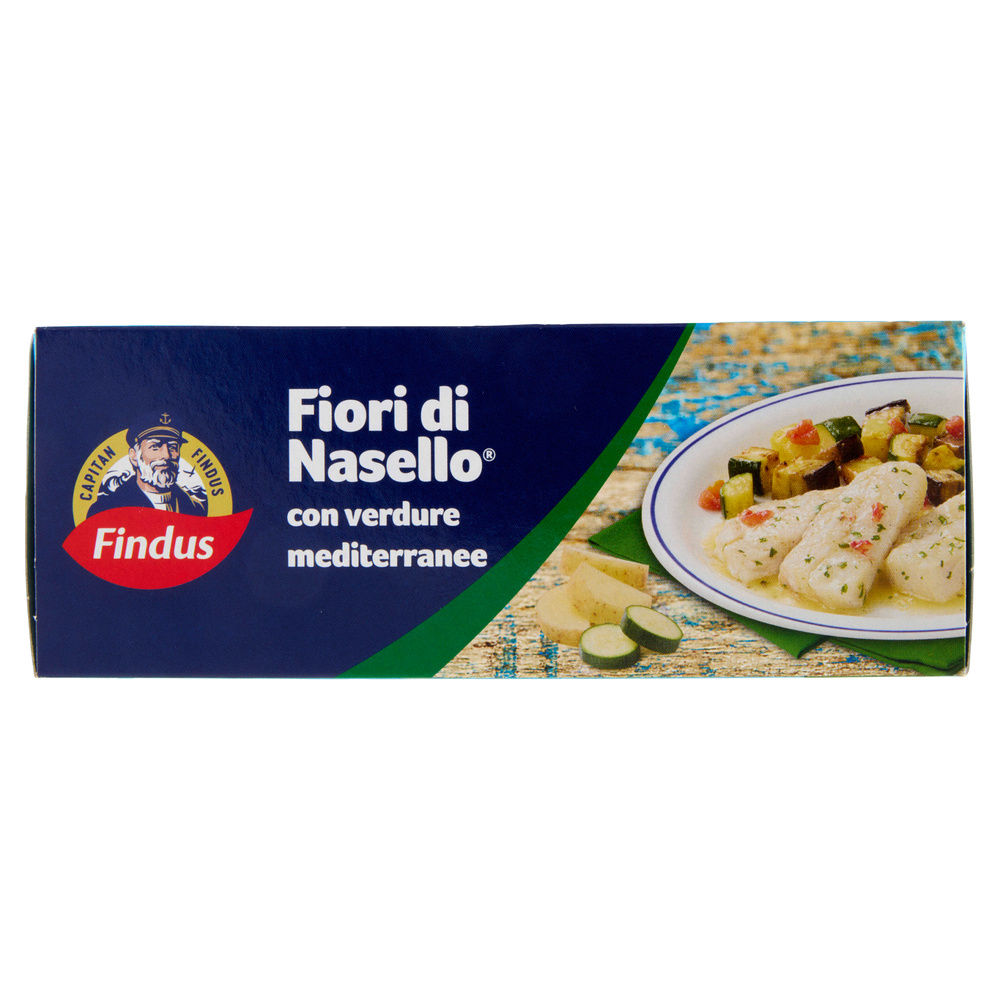 FIORI DI NASELLO CON VERDURE MEDITERRANEE FINDUS G 300 - 2