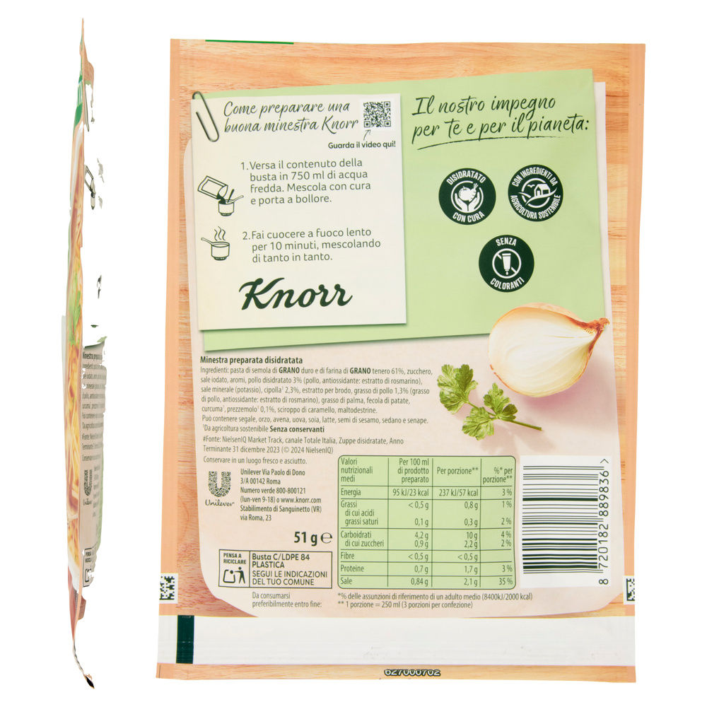 MINESTRA POLLO KNORR G 51 - 2