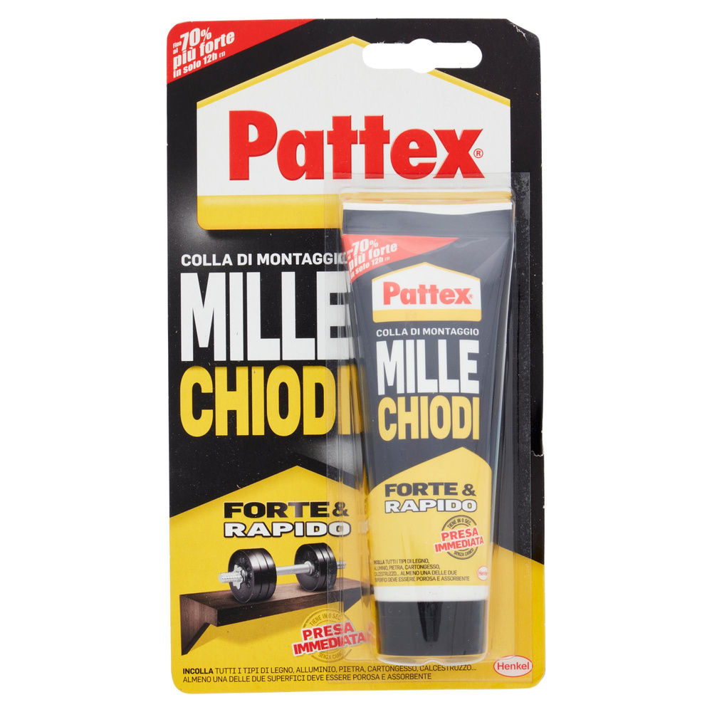 COLLA MILLECHIODI 100G PATTEX FORTE&RAPIDO - 1