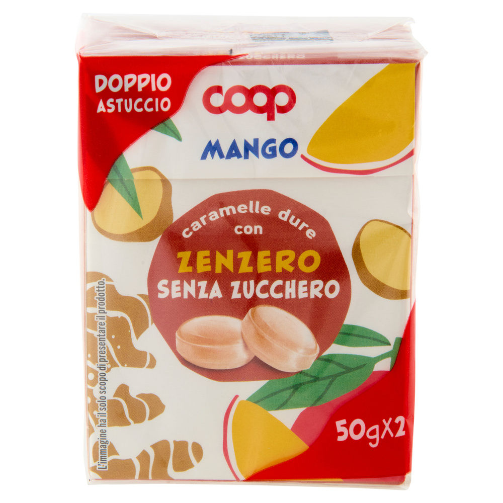 CARAMELLE DURE MANGO E ZENZERO SZ COOP BIPACK  2 X G 50 - 8