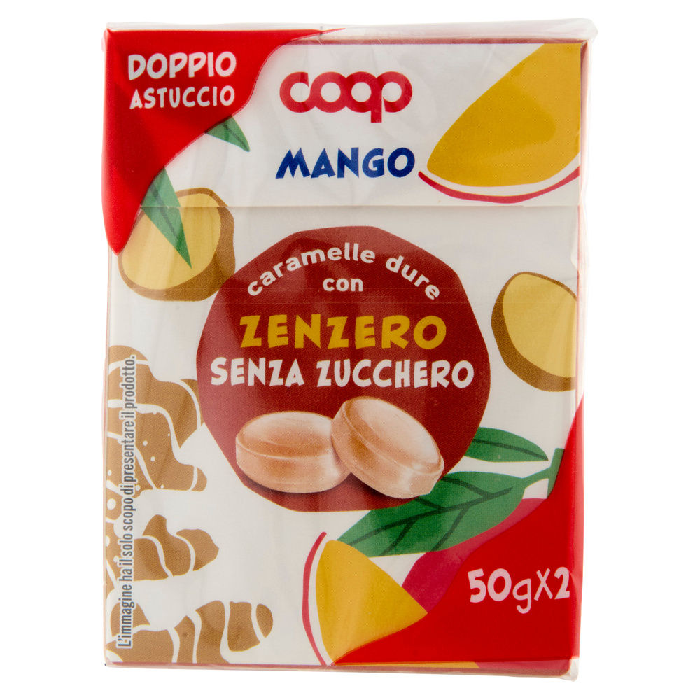 CARAMELLE DURE MANGO E ZENZERO SZ COOP BIPACK  2 X G 50 - 7