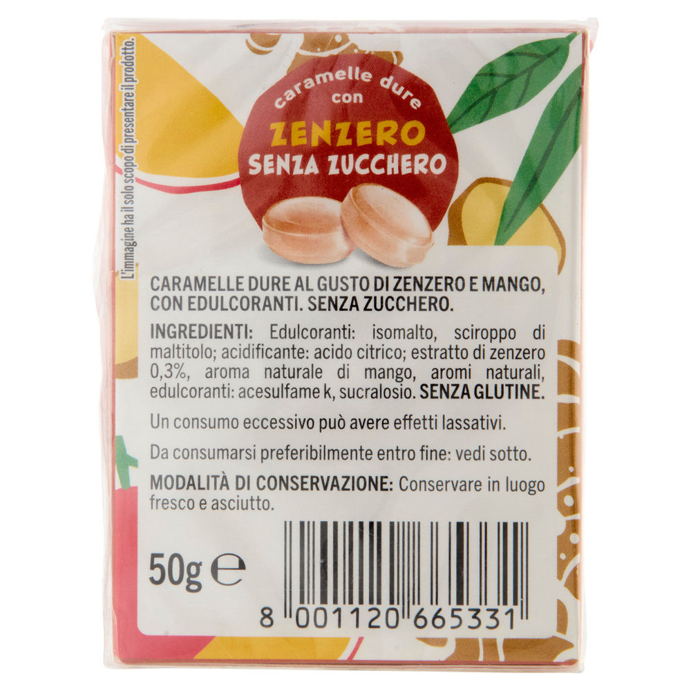 CARAMELLE DURE MANGO E ZENZERO SZ COOP BIPACK  2 X G 50 - 5