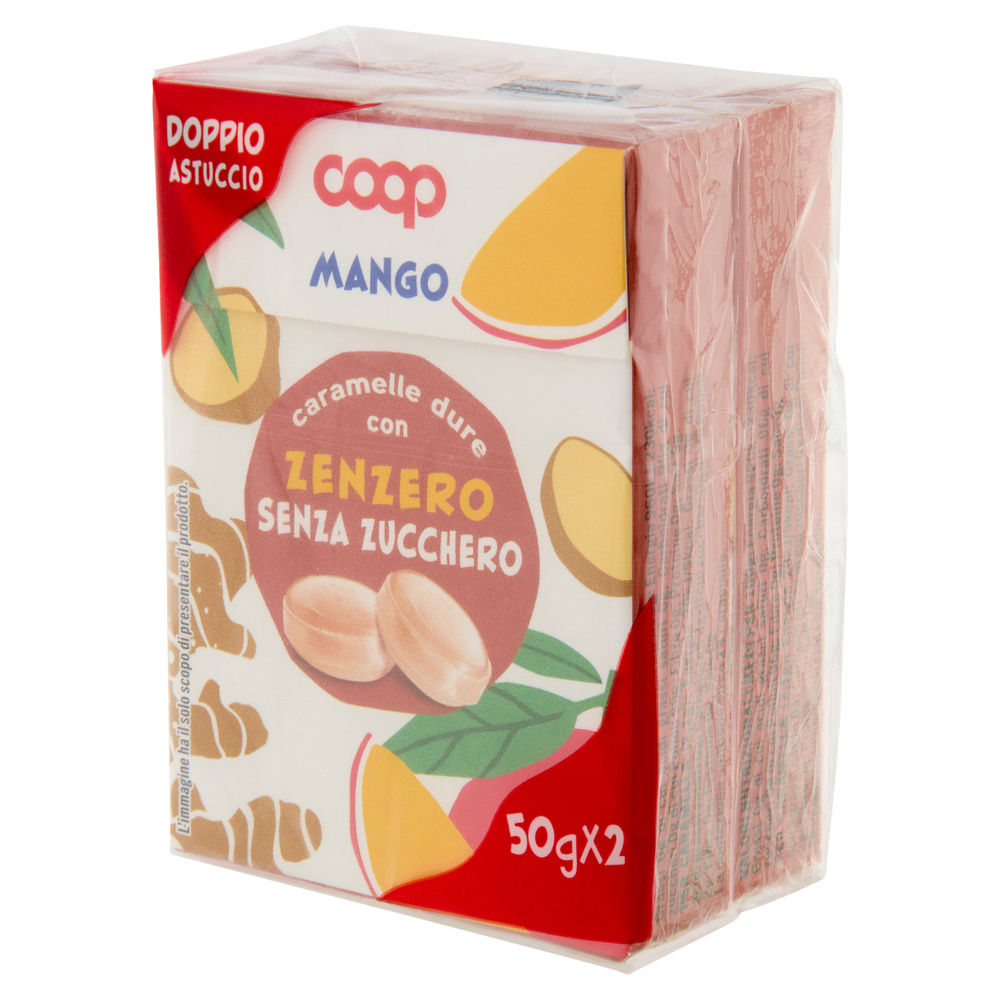 CARAMELLE DURE MANGO E ZENZERO SZ COOP BIPACK  2 X G 50 - 1