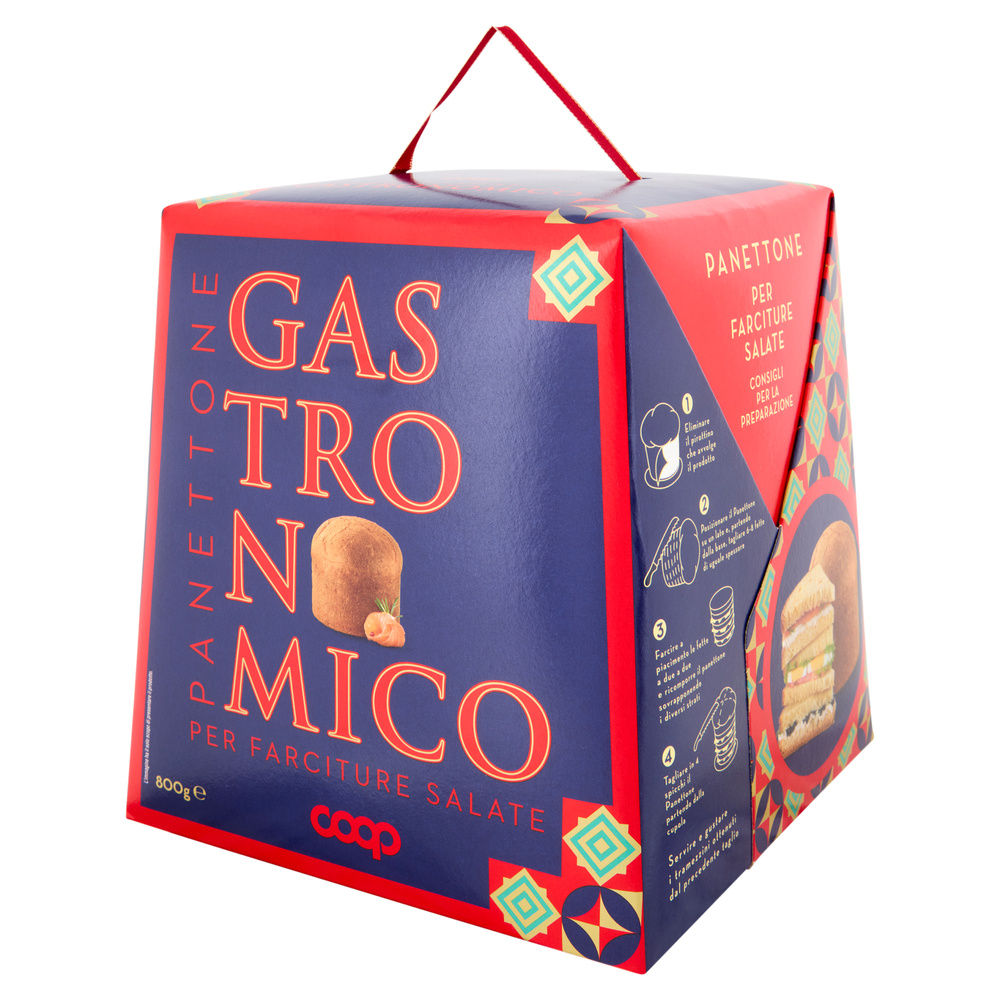 PANETTONE GASTRONOMICO SALATO COOP G 800 - 2