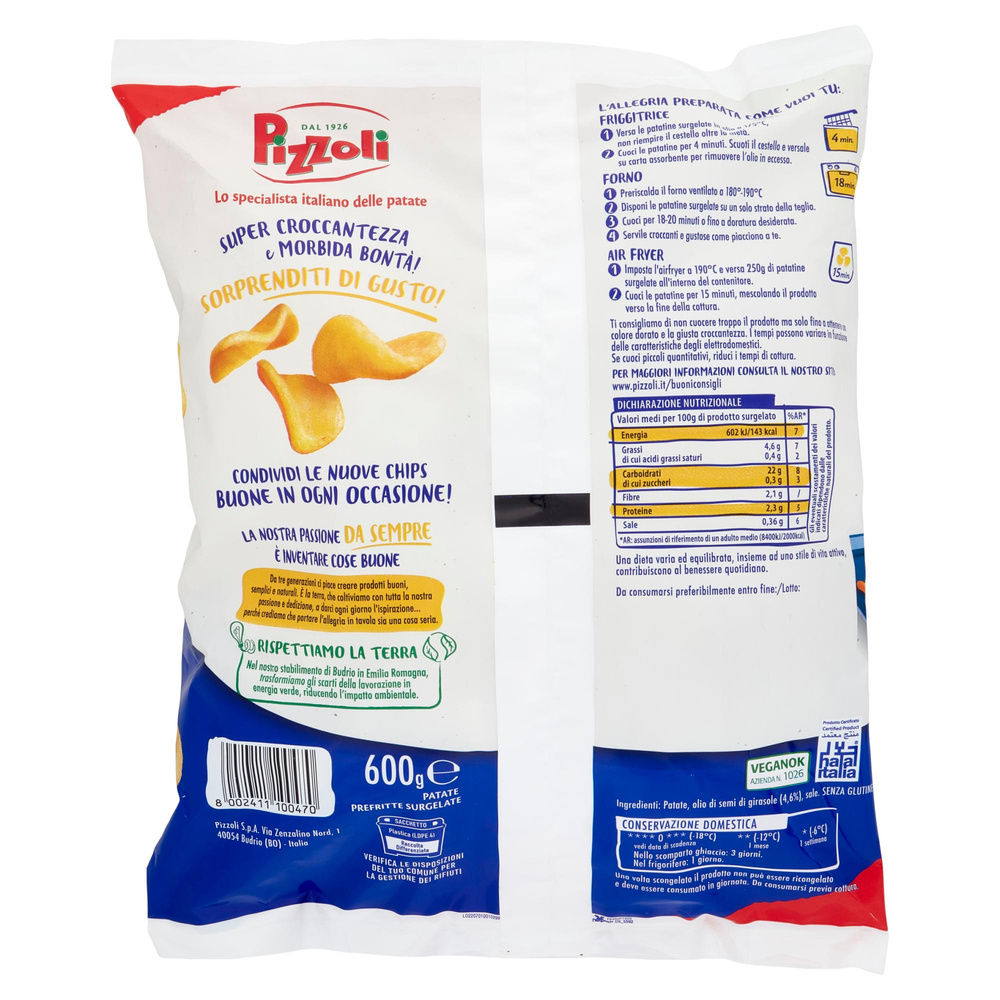 PATASNELLA WOW CHE CHIPS PIZZOLI G 600 - 4