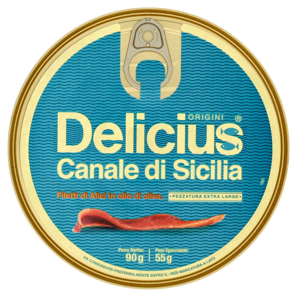 FILETTI DI ALICI O/O DEL CANALE DI SICILIA DELICIUS G90 - 4