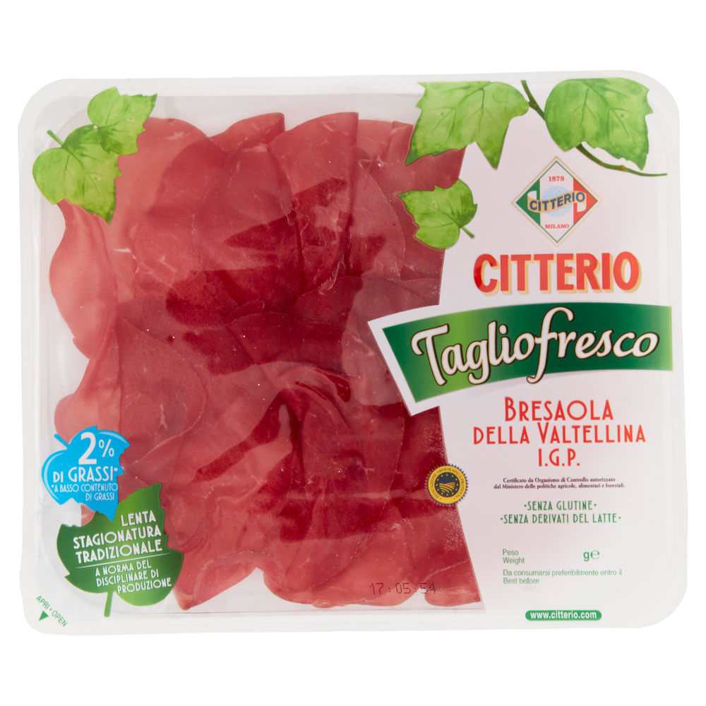 BRESAOLA DELLA VALTELLINA TAGLIOFRESCO IGP G 100 - 5