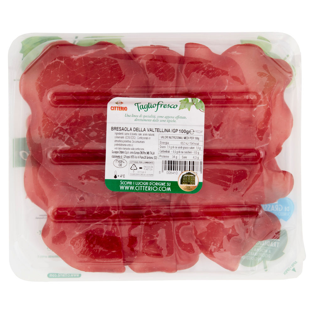 BRESAOLA DELLA VALTELLINA TAGLIOFRESCO IGP G 100 - 2