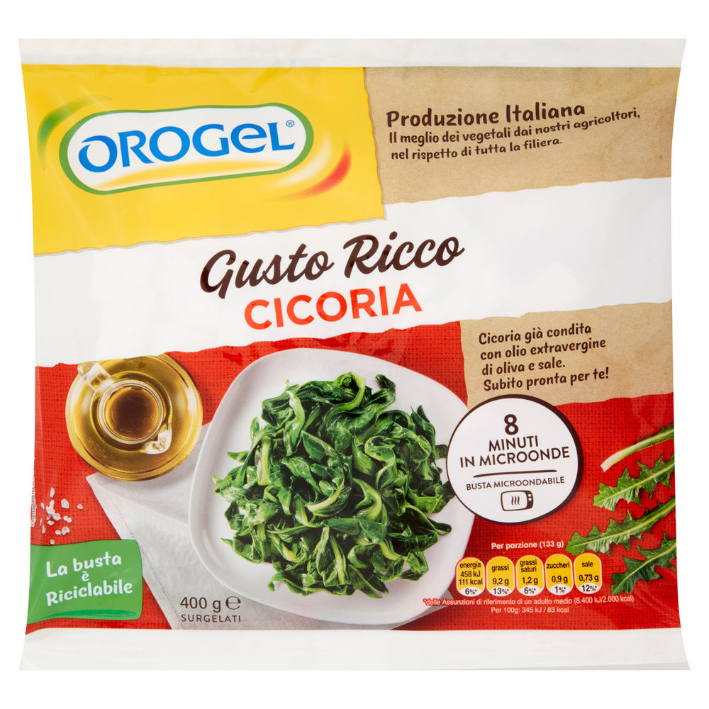 CICORIA GUSTO RICCO OROGEL G 400 - 2