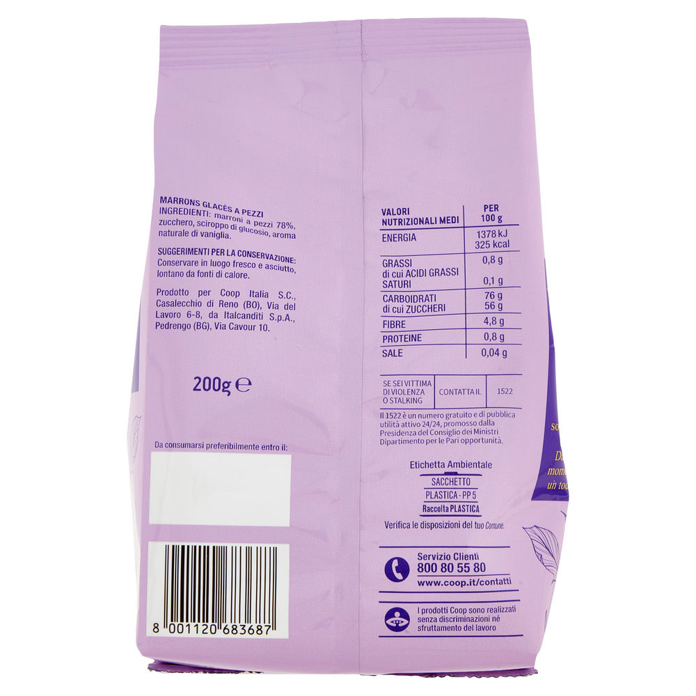 MARRON GLACES SPEZZATI COOP IN BUSTA G 200 - 4
