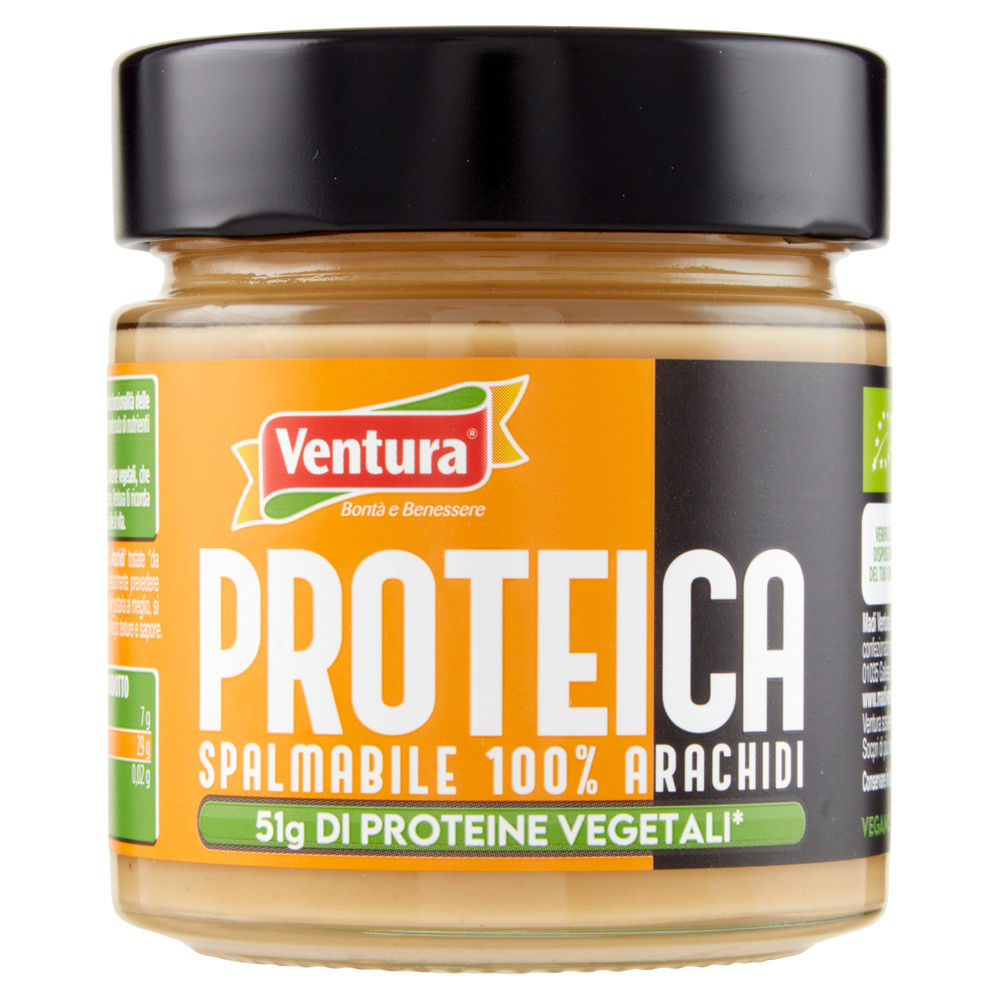 CREMA SPALMABILE BIO ARACHIDI PROTEICA VENTURA VS VETRO G 175 - 2