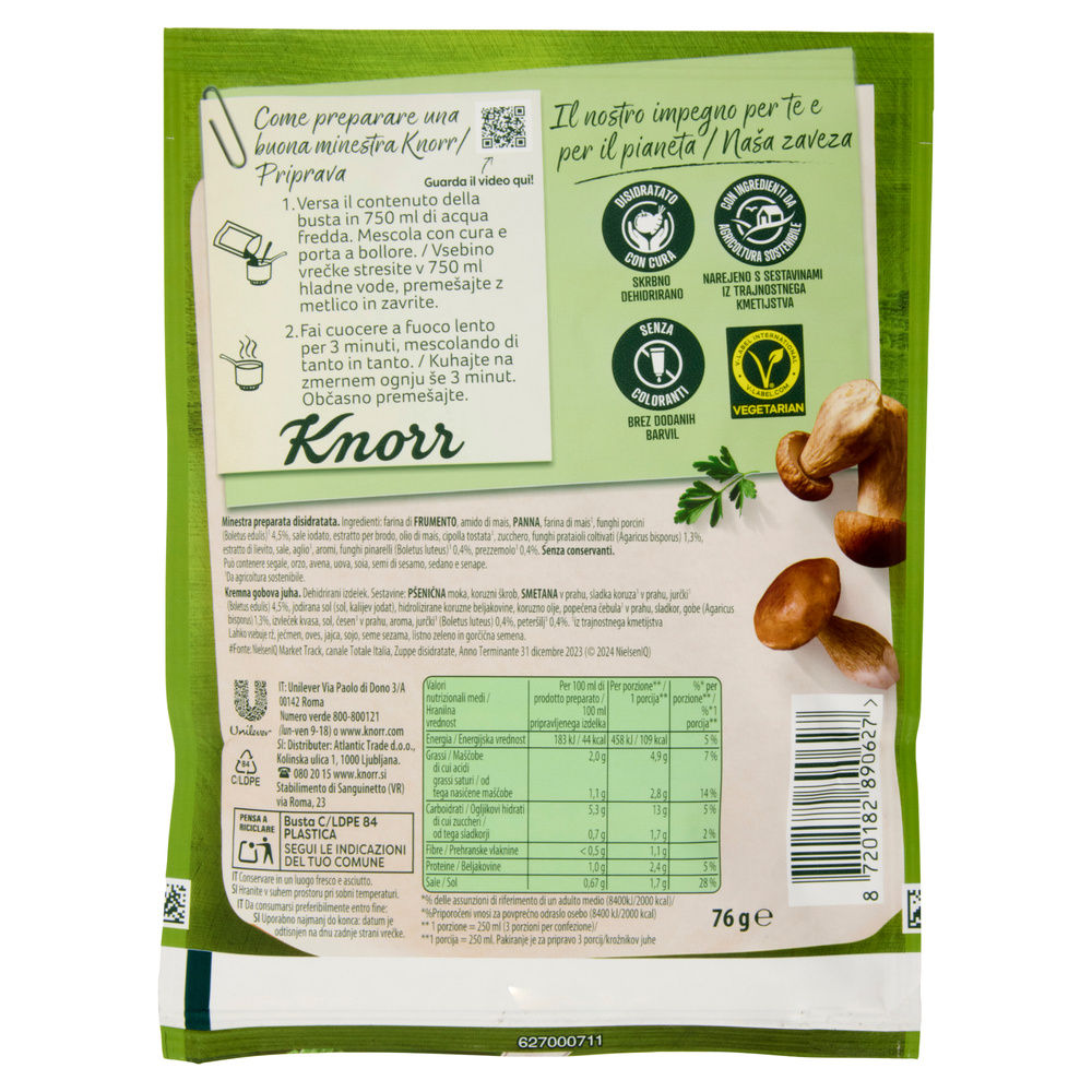 CREMA PORCINI KNORR G 76 - 3