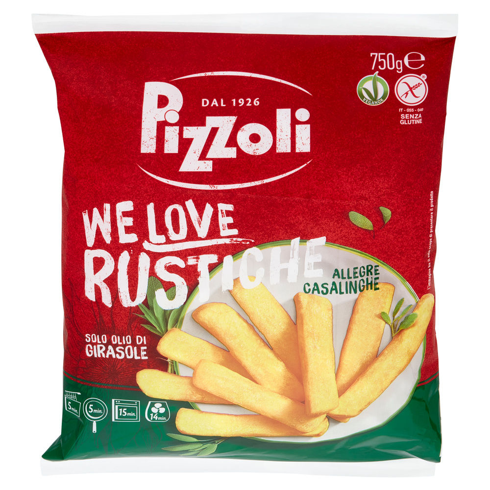 PATATE PIZZOLI WE LOVE RUSTICHE CASALINGHE BUSTA G750 - 7