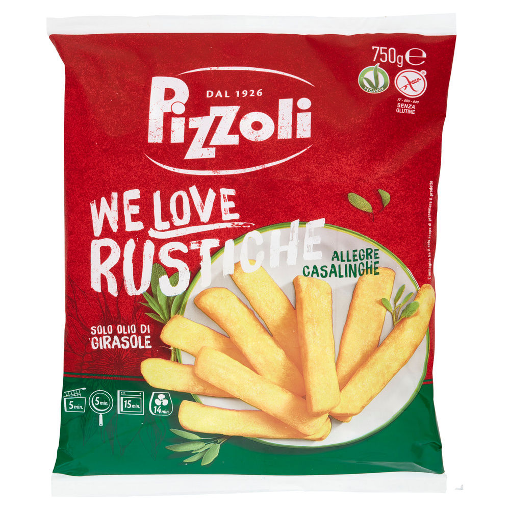 PATATE PIZZOLI WE LOVE RUSTICHE CASALINGHE BUSTA G750 - 6