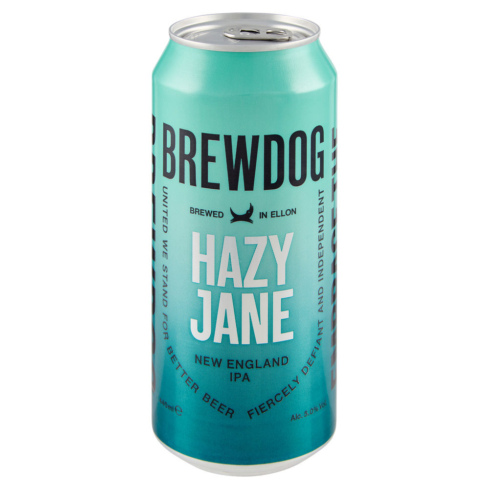 BIRRA BREWDOG HAZY JANE 5 GRADI LATTINA ML.440 - 1
