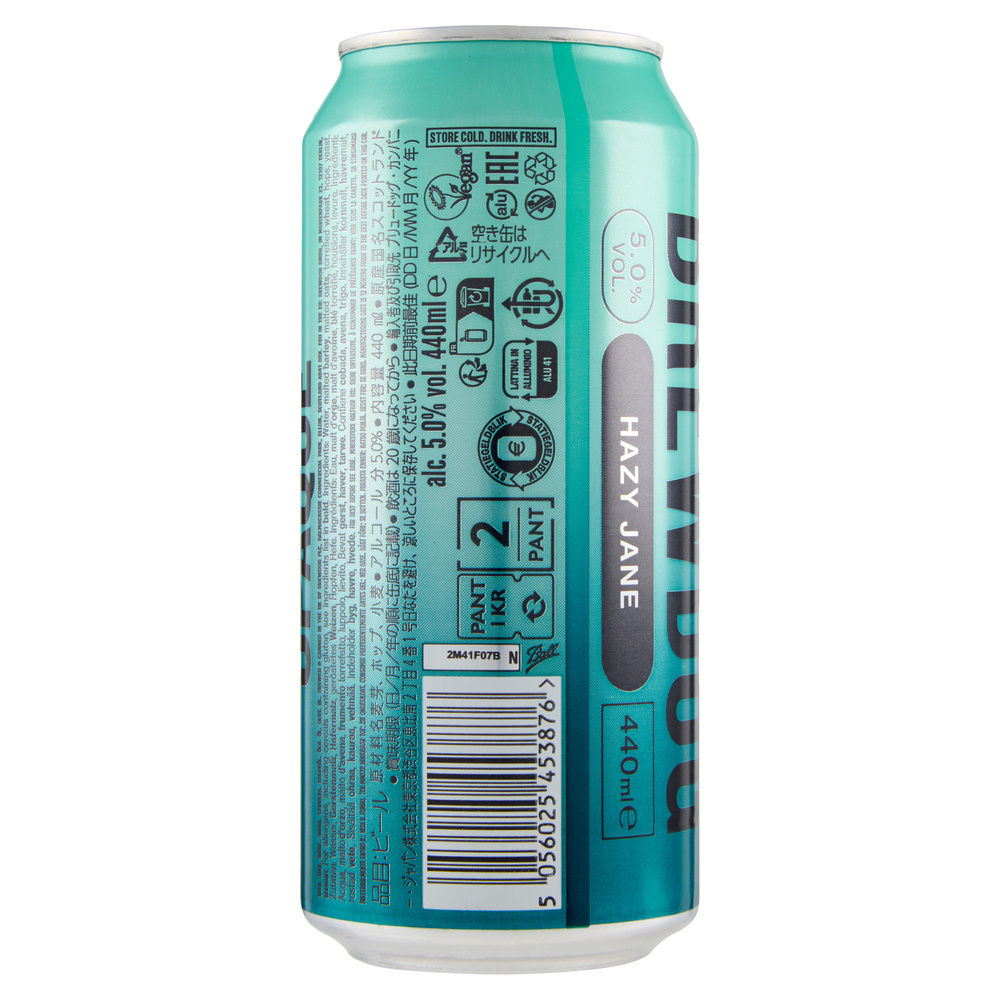 BIRRA BREWDOG HAZY JANE 5 GRADI LATTINA ML.440 - 4