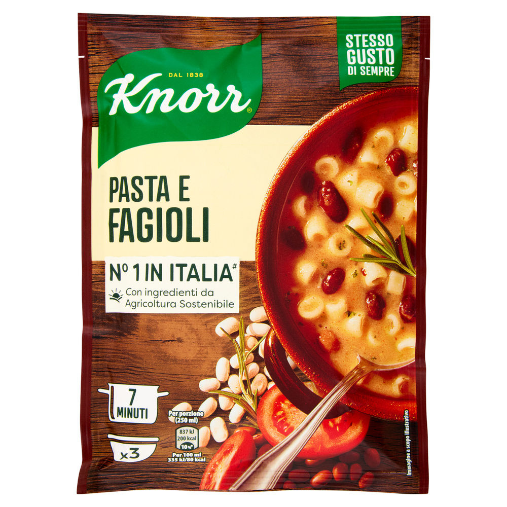 PASTA E FAGIOLI KNORR G 182 - 0