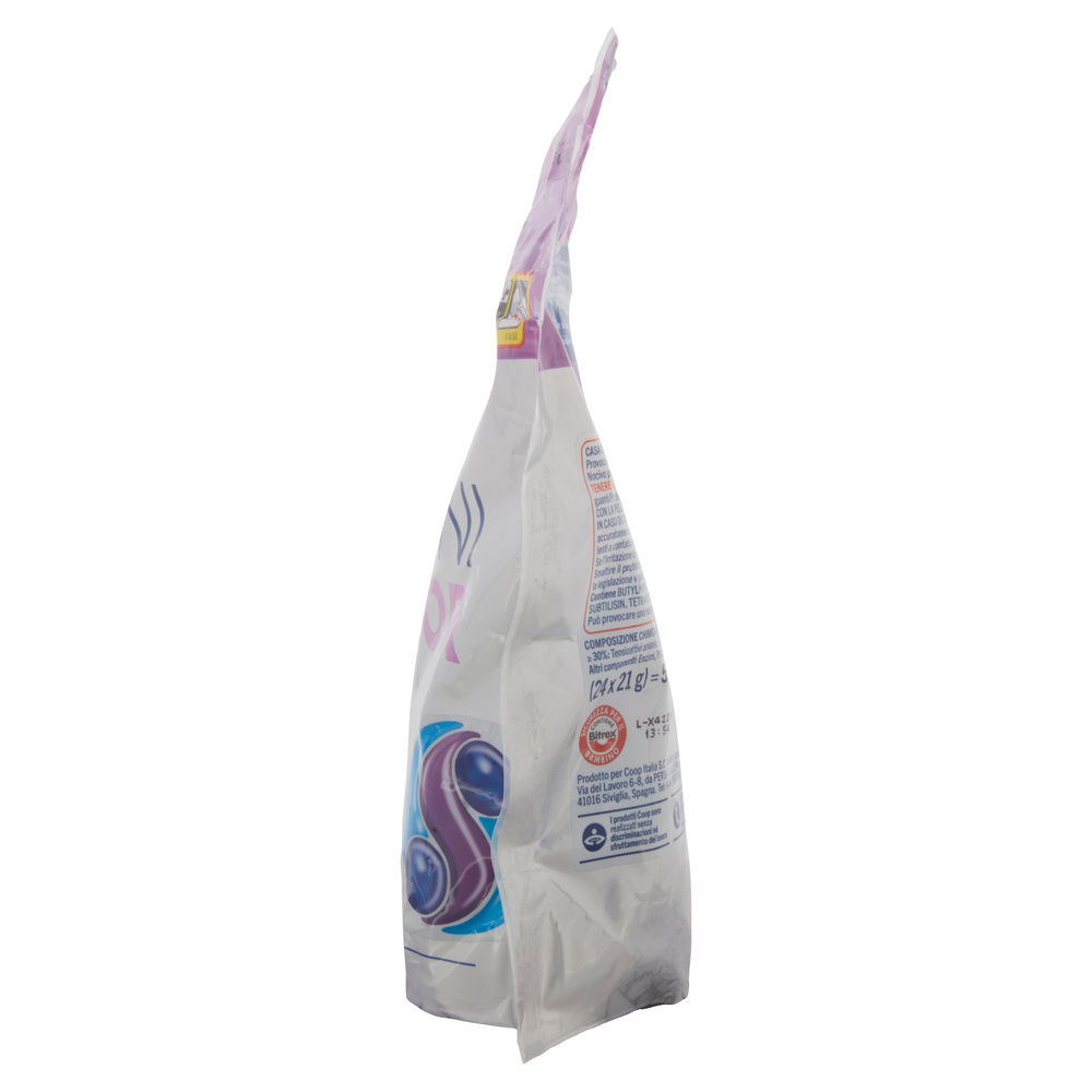 DETERSIVO LAVATRICE LIQUIDO CONCENTRATO COOP CASA COLOR G504 PZ 24 - 7