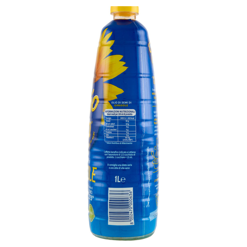 OLIO DI SEMI DI GIRASOLE GIGLIO ORO BTG PET LT.1 - 5