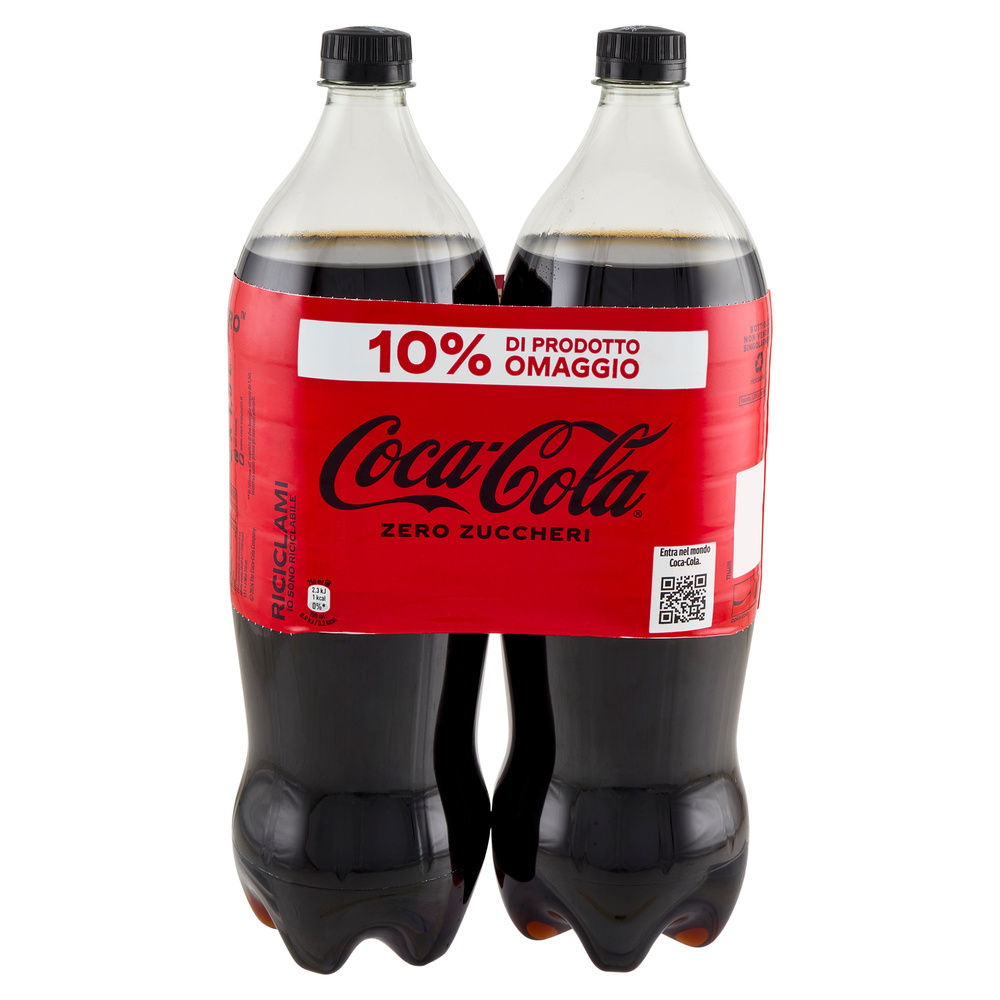 COCA COLA ZERO BIPACK L 1,5 X 2 - 1