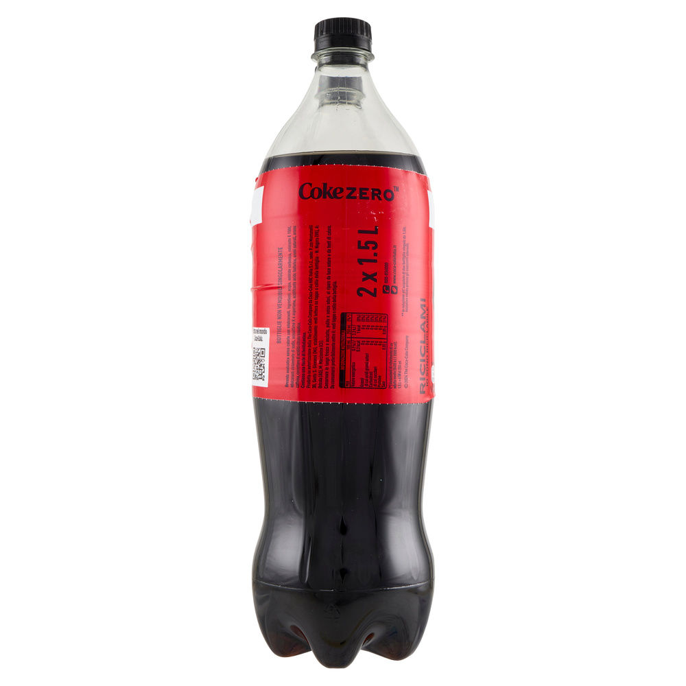 COCA COLA ZERO BIPACK L 1,5 X 2 - 4