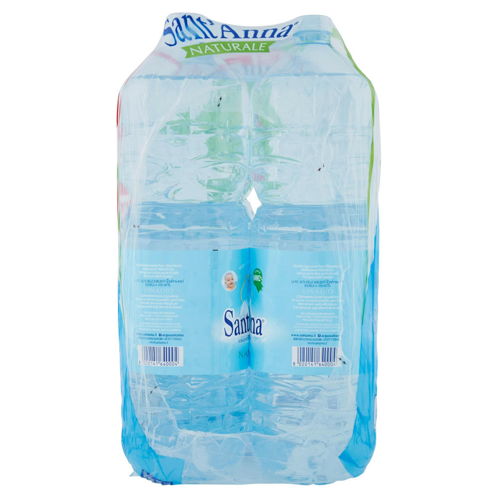 ACQUA MINERALE NATURALE SANT'ANNA CLUSTER L 2 X 6 - 3
