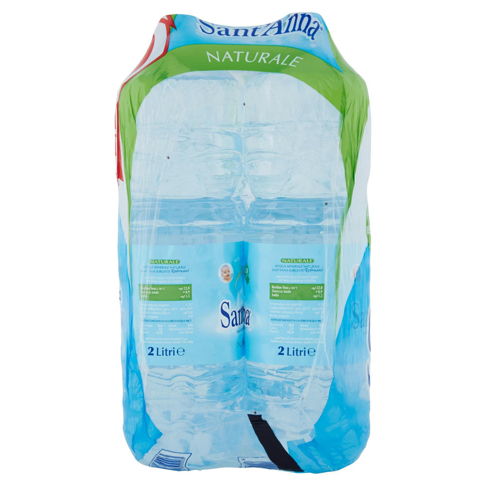 ACQUA MINERALE NATURALE SANT'ANNA CLUSTER L 2 X 6 - 5