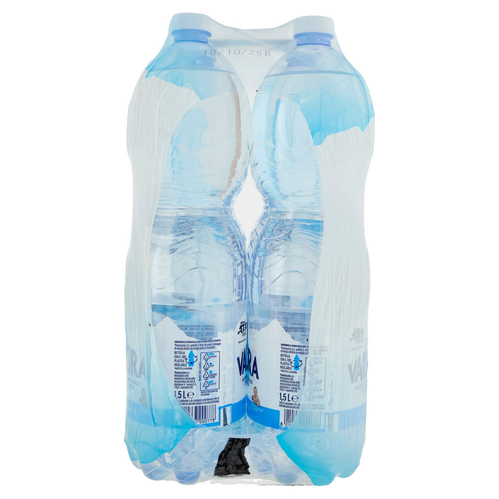 ACQUA VALMORA NATURALE CLUSTER PET LT 1,5 X 6 - 6