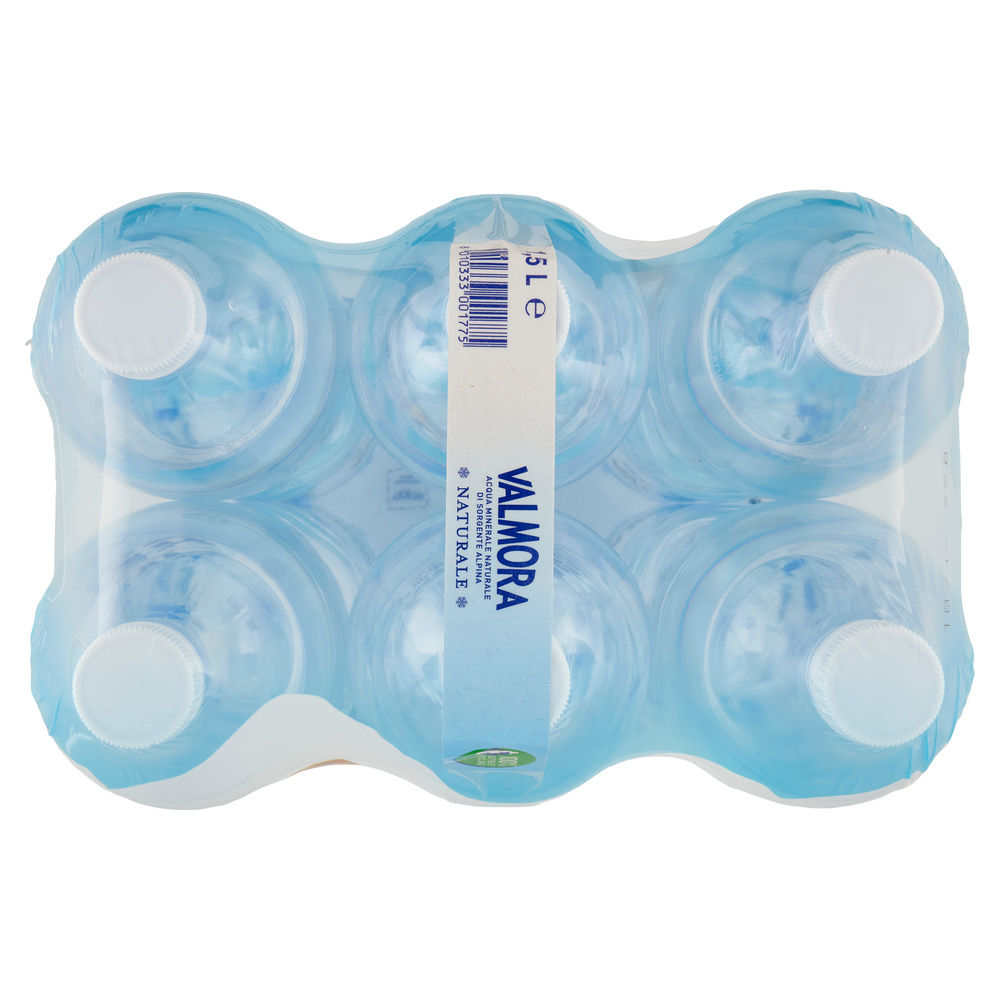 ACQUA VALMORA NATURALE CLUSTER PET LT 1,5 X 6 - 7