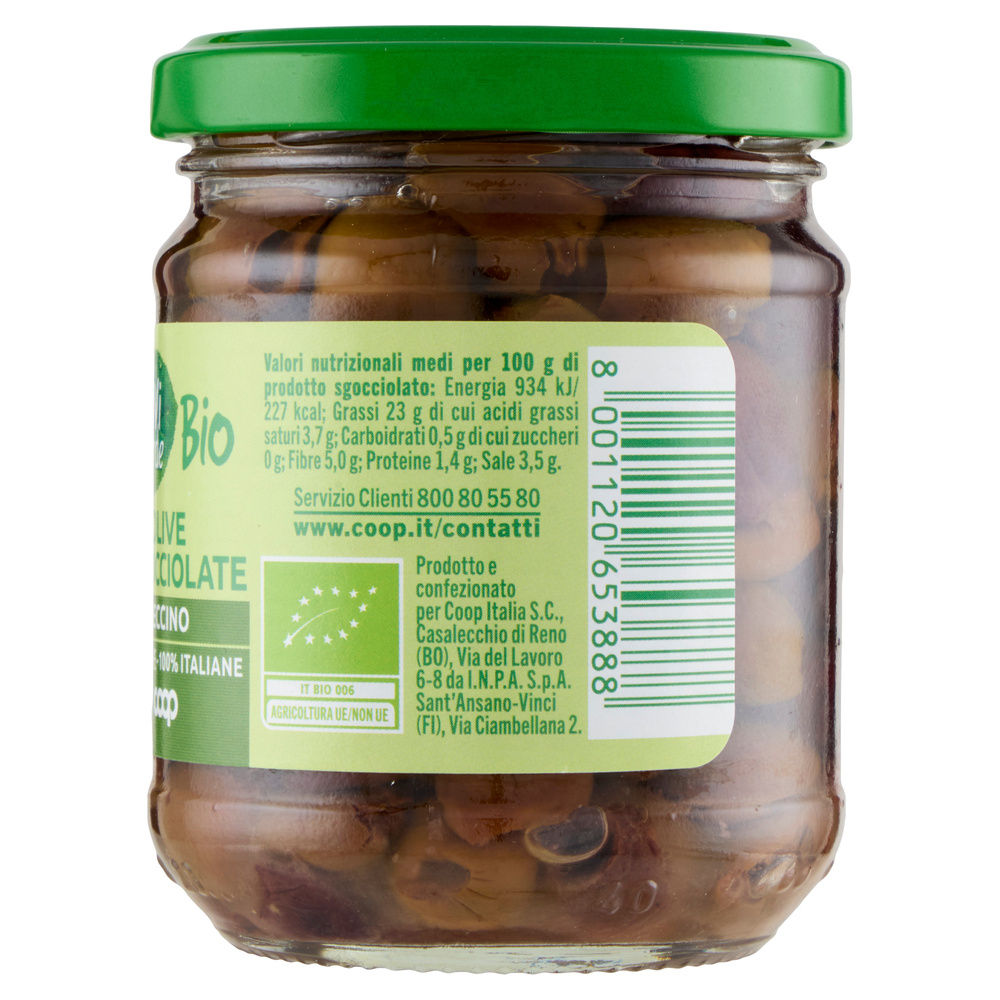 OLIVE LECCINO BIO SNOCCIOLATE VIVIVERDE COOP G 180 - 3