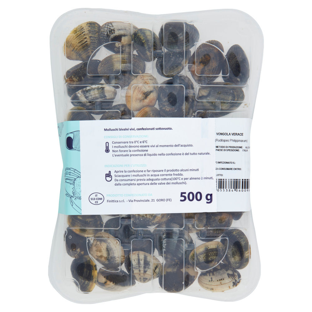VONGOLE VERACI FINITTICA PF 500 G SKIN - 3