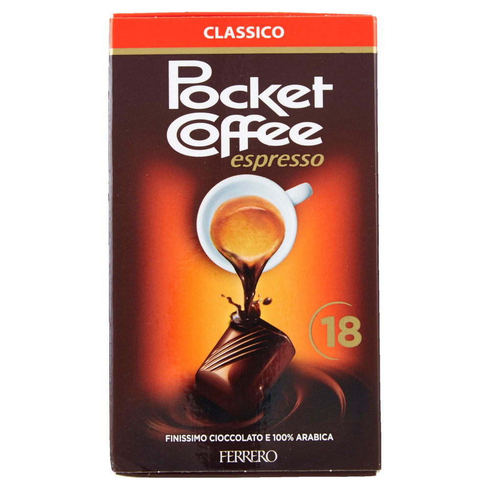CIOCCOLATINI POCKET COFFEE FERRERO SCATOLA T.18 G 225 - 6
