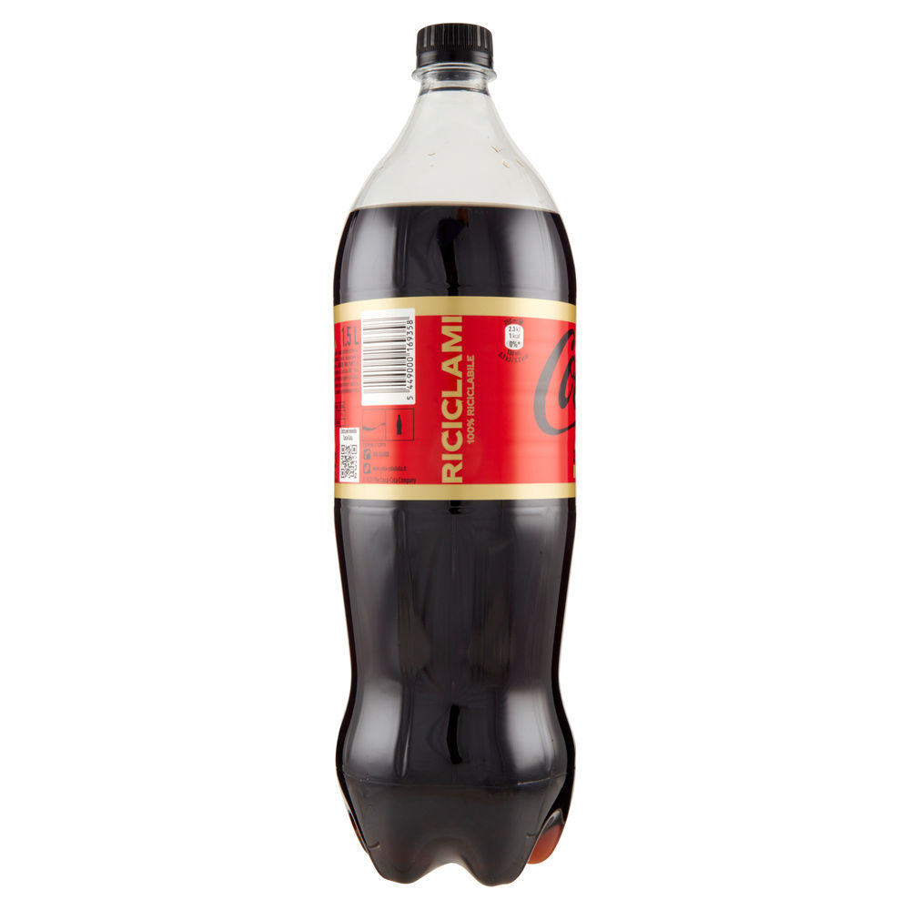 COCA COLA ZERO ZUCCHERI SENZA CAFFEINA PET L 1,5 - 7