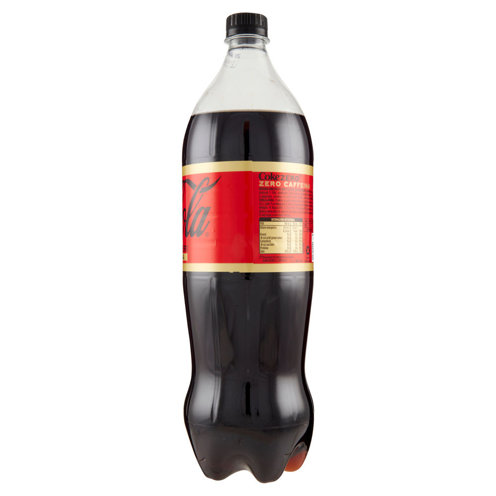 COCA COLA ZERO ZUCCHERI SENZA CAFFEINA PET L 1,5 - 6