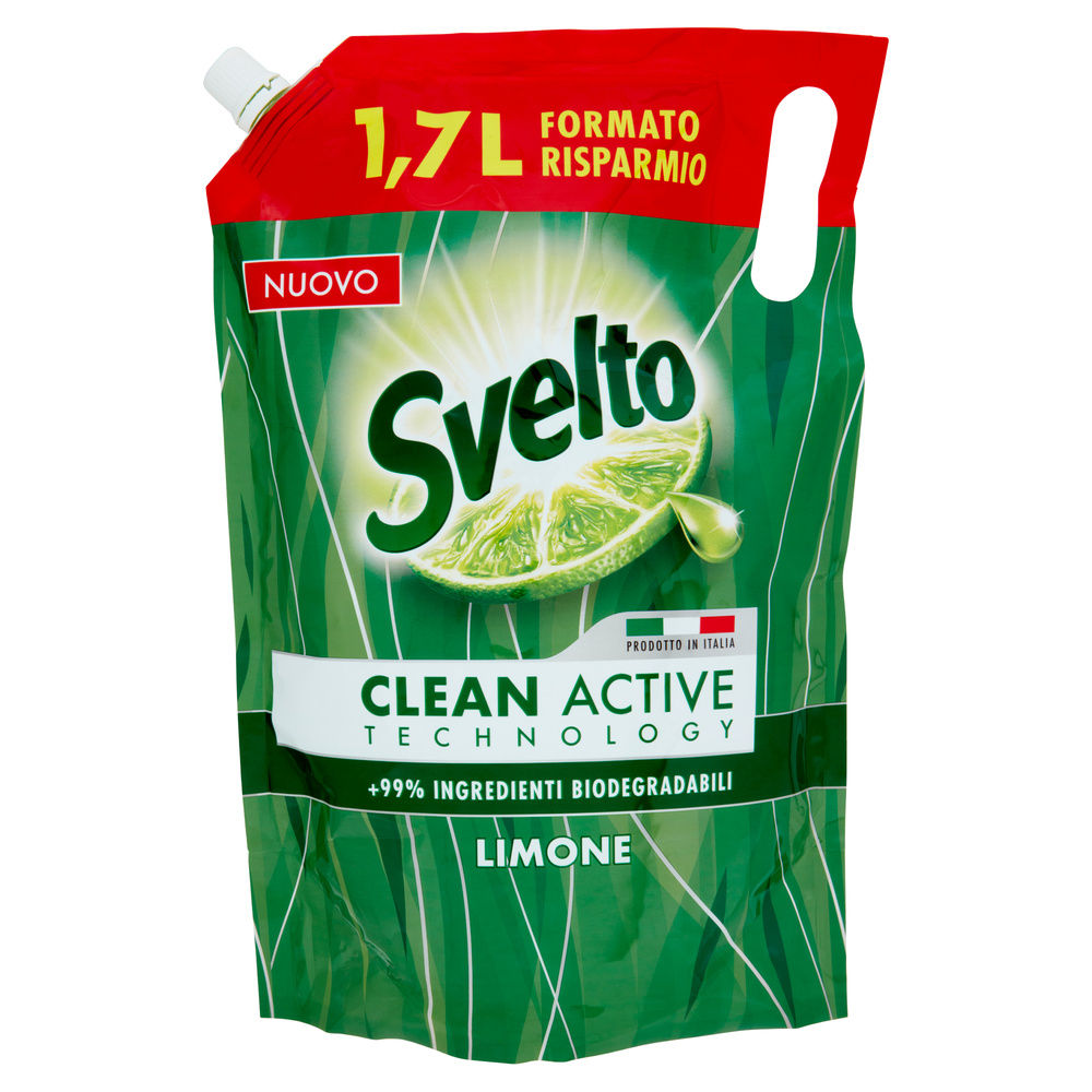 DETERSIVO PIATTI ECO RICARICA SVELTO LIMONE L 1,7 - 7