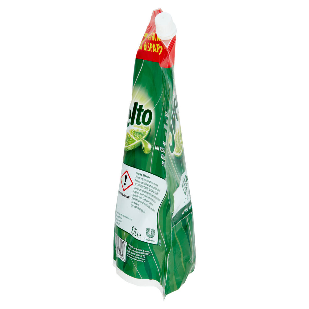 DETERSIVO PIATTI ECO RICARICA SVELTO LIMONE L 1,7 - 5