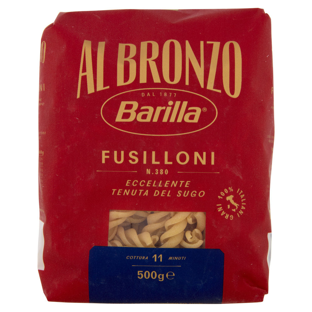 PASTA DI SEMOLA FUSILLONI AL BRONZO BARILLA G500 - 6