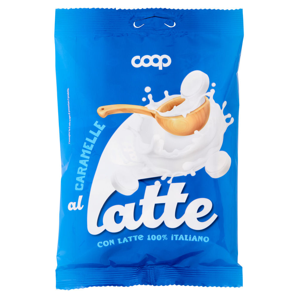 CARAMELLE TAVOLETTE AL LATTE COOP BUSTA G 125 - 0