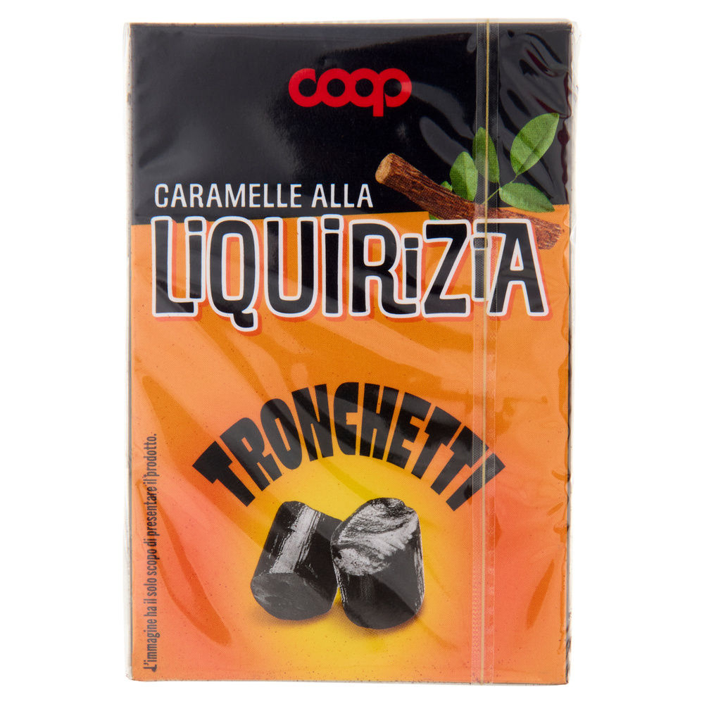 CARAMELLE TRONCHETTI DI LIQUIRIZIA NO ZUCCHERO BIPACK COOP G 2X36 G 72 - 0