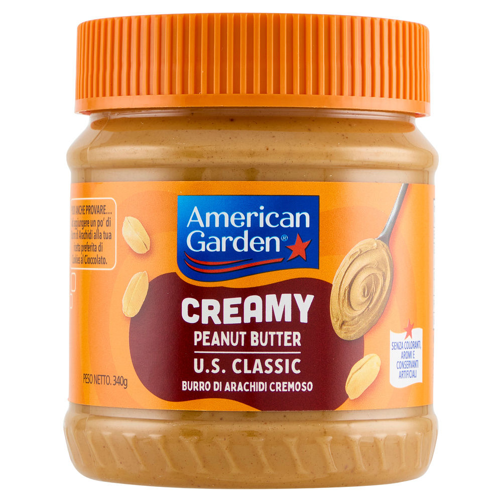 CREMA DI ARACHIDI CREAMY - U.S.A. PEANUTS AMERICAN GARDEN G 340 - 2
