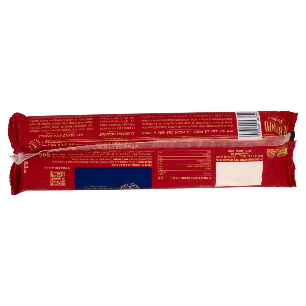 PASTA DI SEMOLA SPAGHETTONI AL BRONZO BARILLA G500 - 4