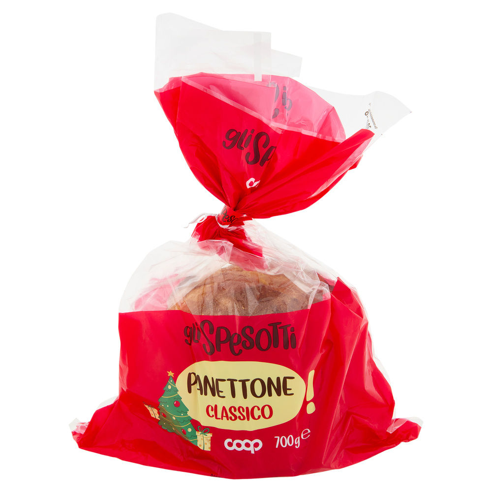 PANETTONE CLASSICO IN BUSTA GLI SPESOTTI COOP G700 - 1