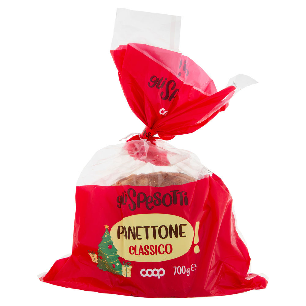 PANETTONE CLASSICO IN BUSTA GLI SPESOTTI COOP G700 - 2