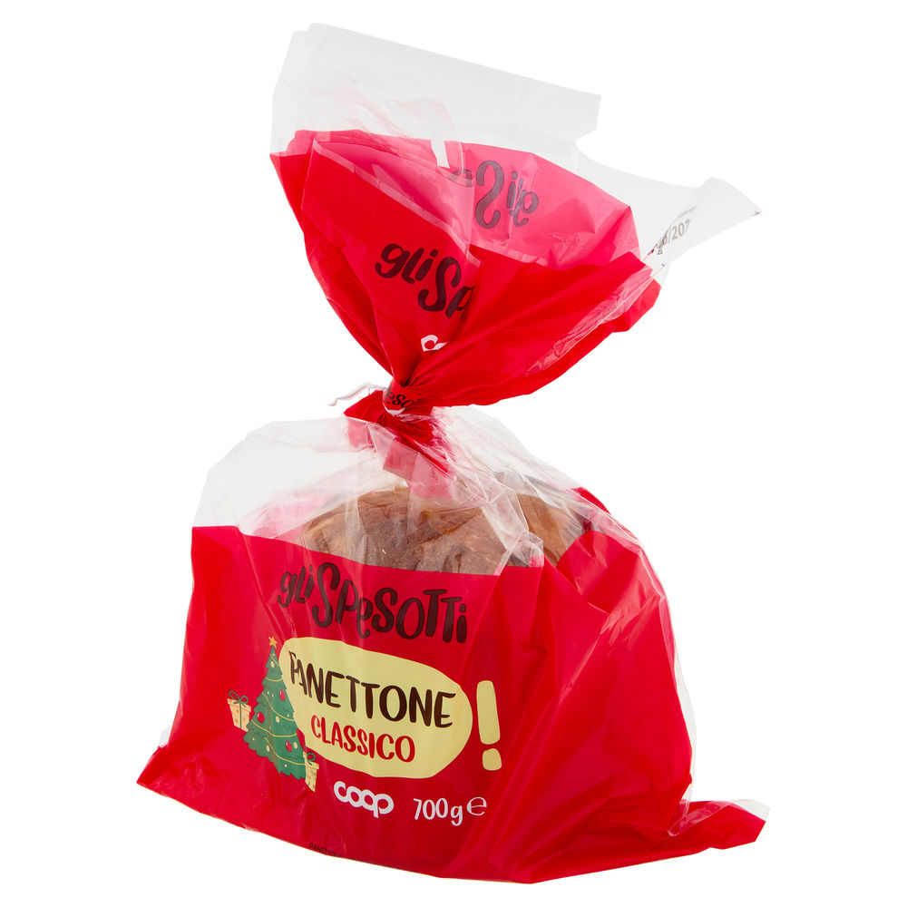 PANETTONE CLASSICO IN BUSTA GLI SPESOTTI COOP G700 - 8