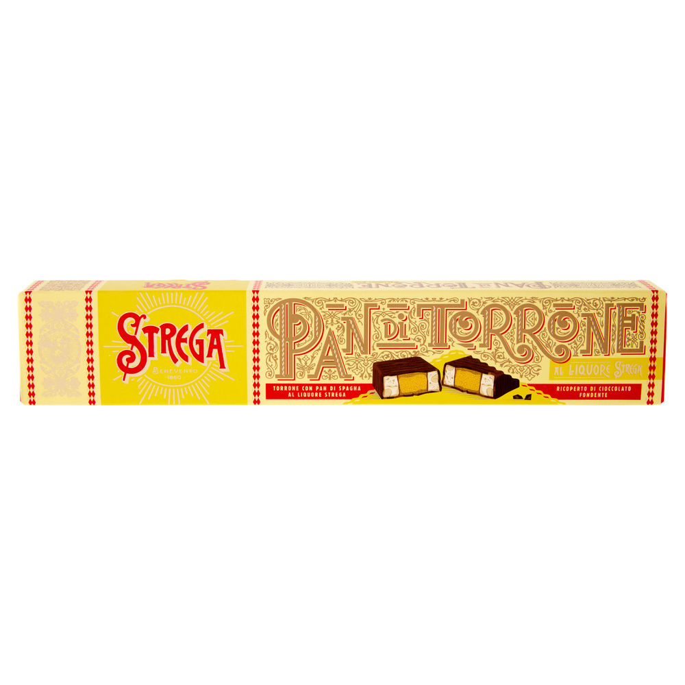 PAN DI TORRONE RICOPERTO CIOCCOLATO STREGA SCATOLA G 150 - 1