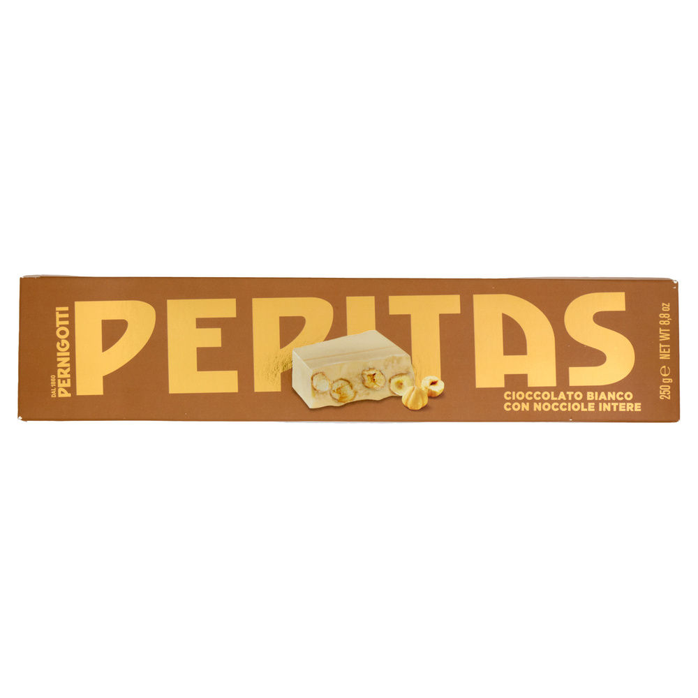 TORRONE NOCCIOLATO CIOCCOLATO PEPITAS BIANCO PERNIGOTTI G 250 - 5