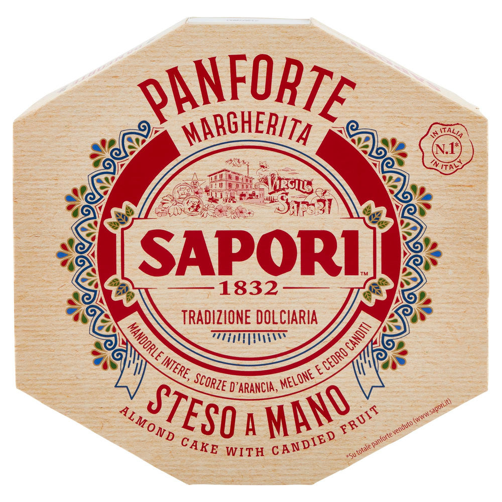 SAPORI PANFORTE MARGHERITA 500 G - 4