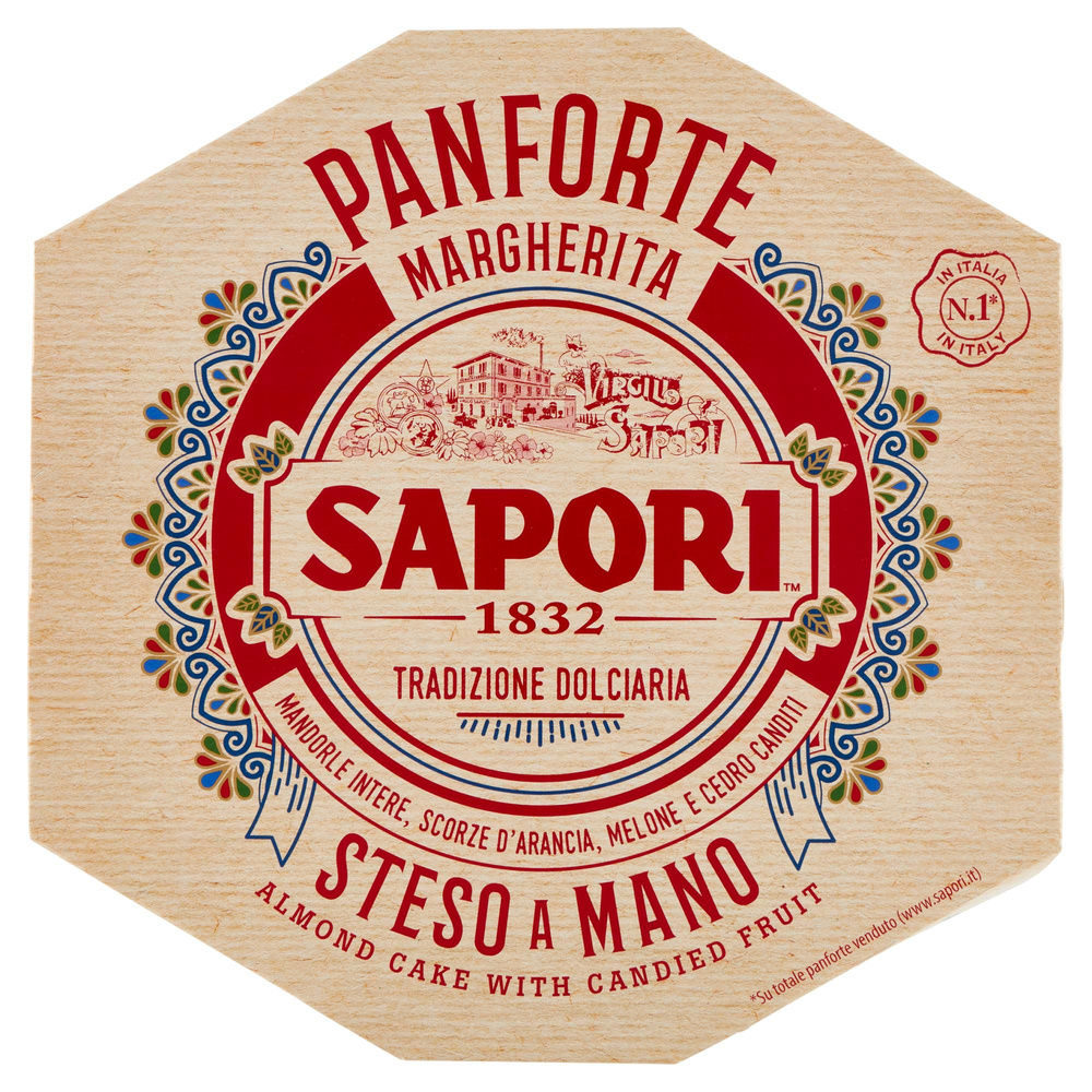 SAPORI PANFORTE MARGHERITA 500 G - 5