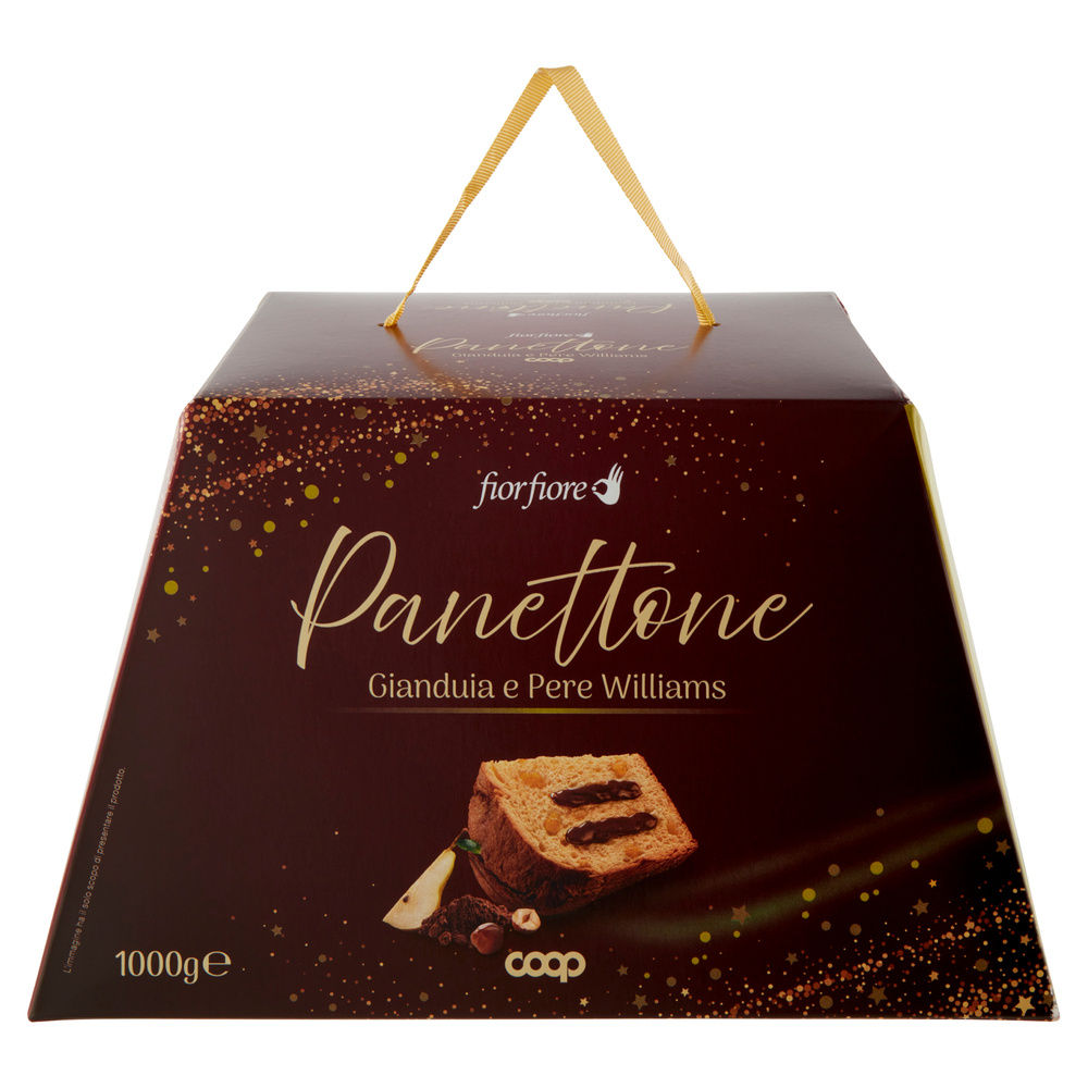 PANETTONE GIANDUIA E PERE COOP FIOR FIORE KG1 - 5