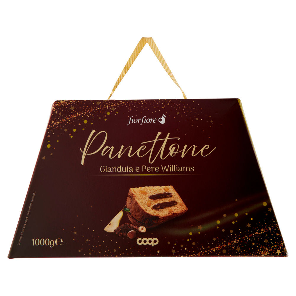 PANETTONE GIANDUIA E PERE COOP FIOR FIORE KG1 - 1